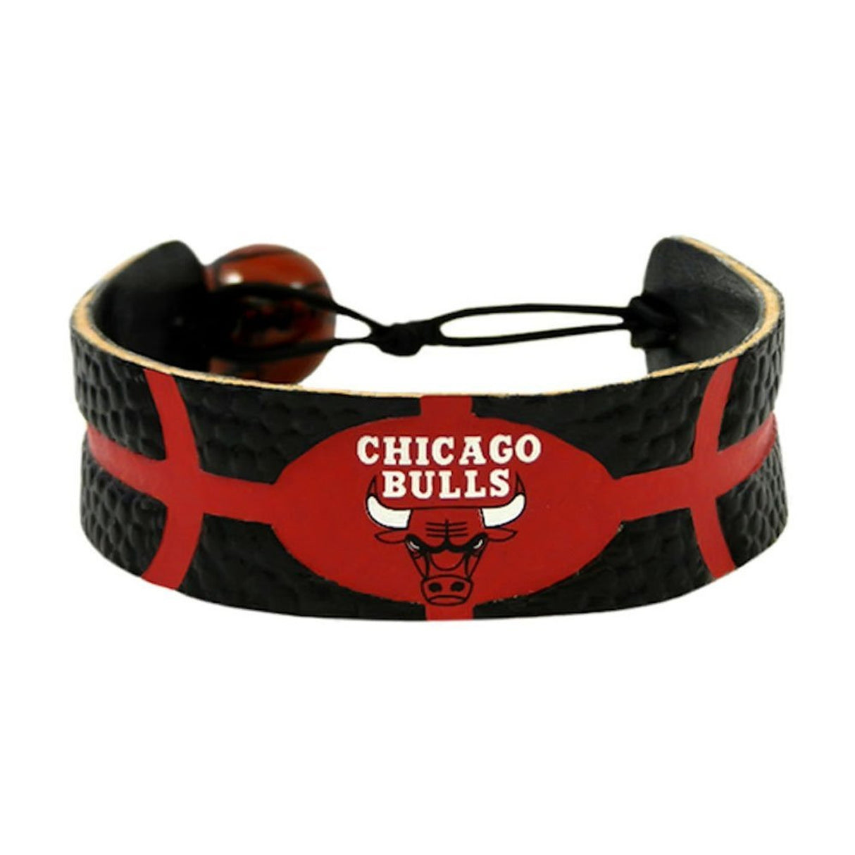 Gamewear Chicago Bulls Team Color Basketball Bracelet Fan Gear NBA Chicago Bulls