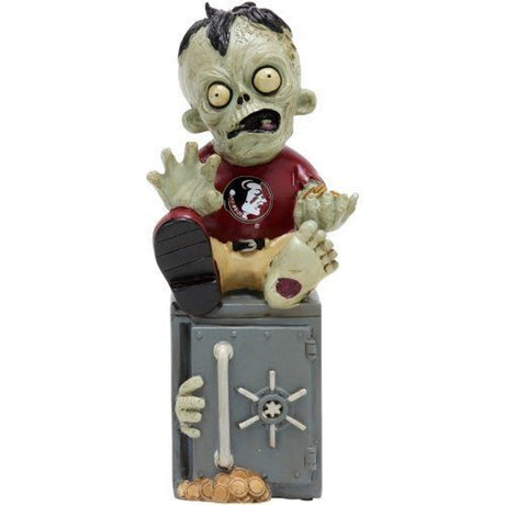Forever Collectibles Florida State Seminoles Zombie Bank Figurine Fan Gear NCAA Florida State Seminoles