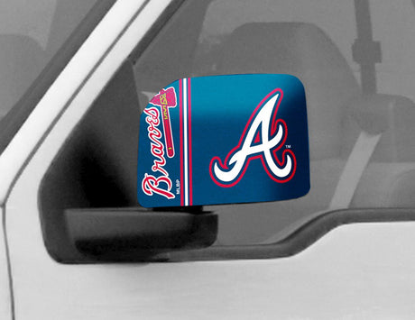 Fanmats Atlanta Braves Mirror Cover Large Fan Gear MLB Atlanta Braves