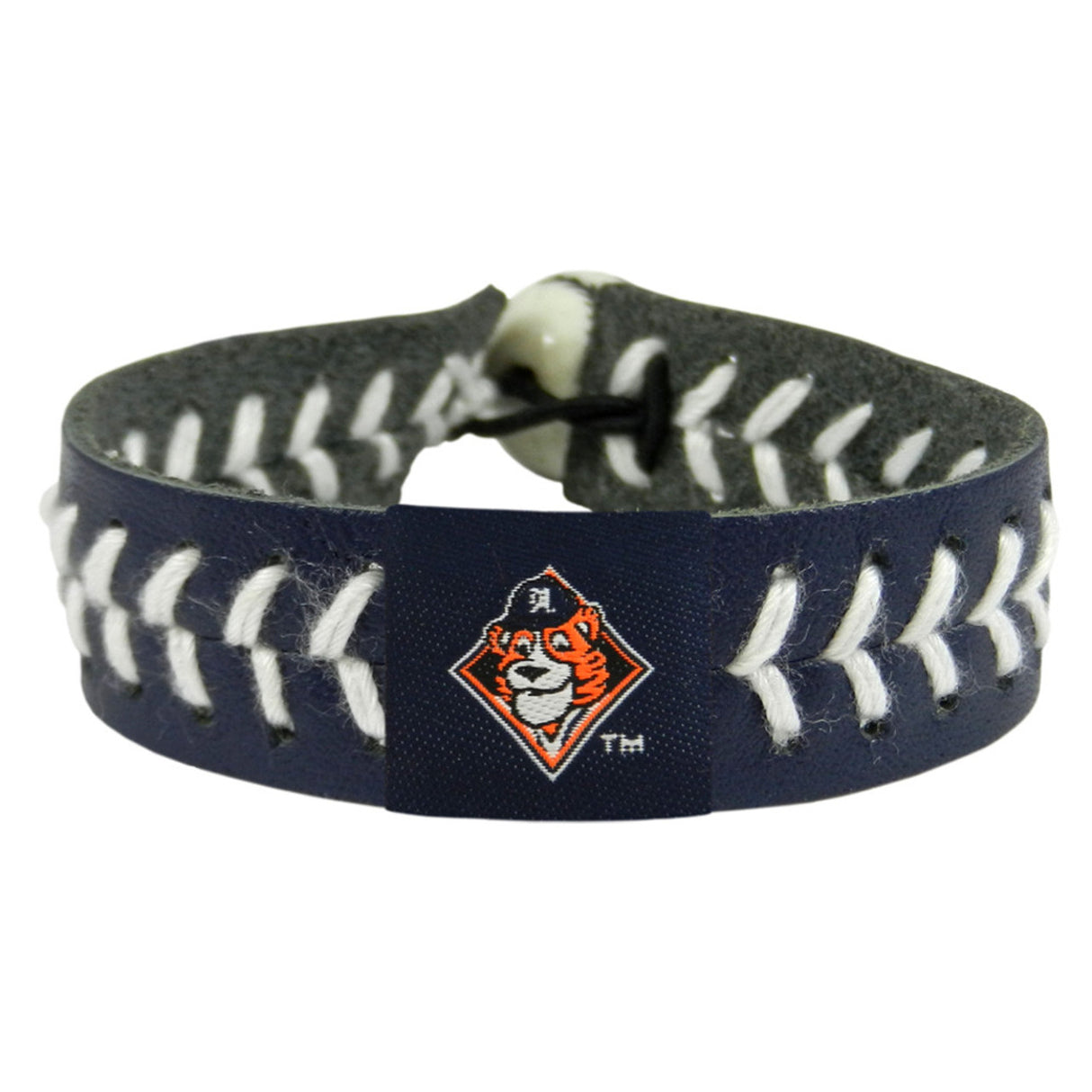 Gamewear Detroit Tigers Mascot Team Color Baseball Bracelet Fan Gear MLB Detroit Tigers
