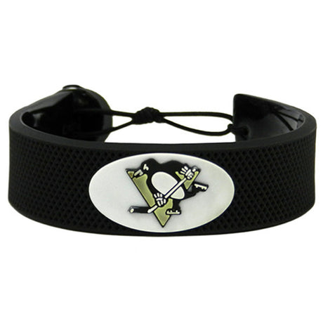 Gamewear Pittsburgh Penguins Classic Hockey Bracelet Fan Gear NHL Pittsburgh Penguins