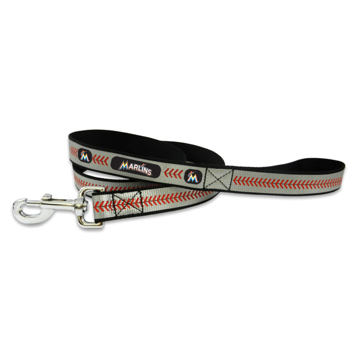 Gamewear Miami Marlins Reflective Baseball Pet Leash Size Small Fan Gear MLB Miami Marlins