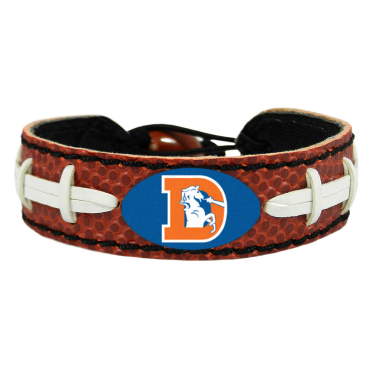 Gamewear Denver Broncos Vintage Logo Classic Football Bracelet Fan Gear NFL Denver Broncos