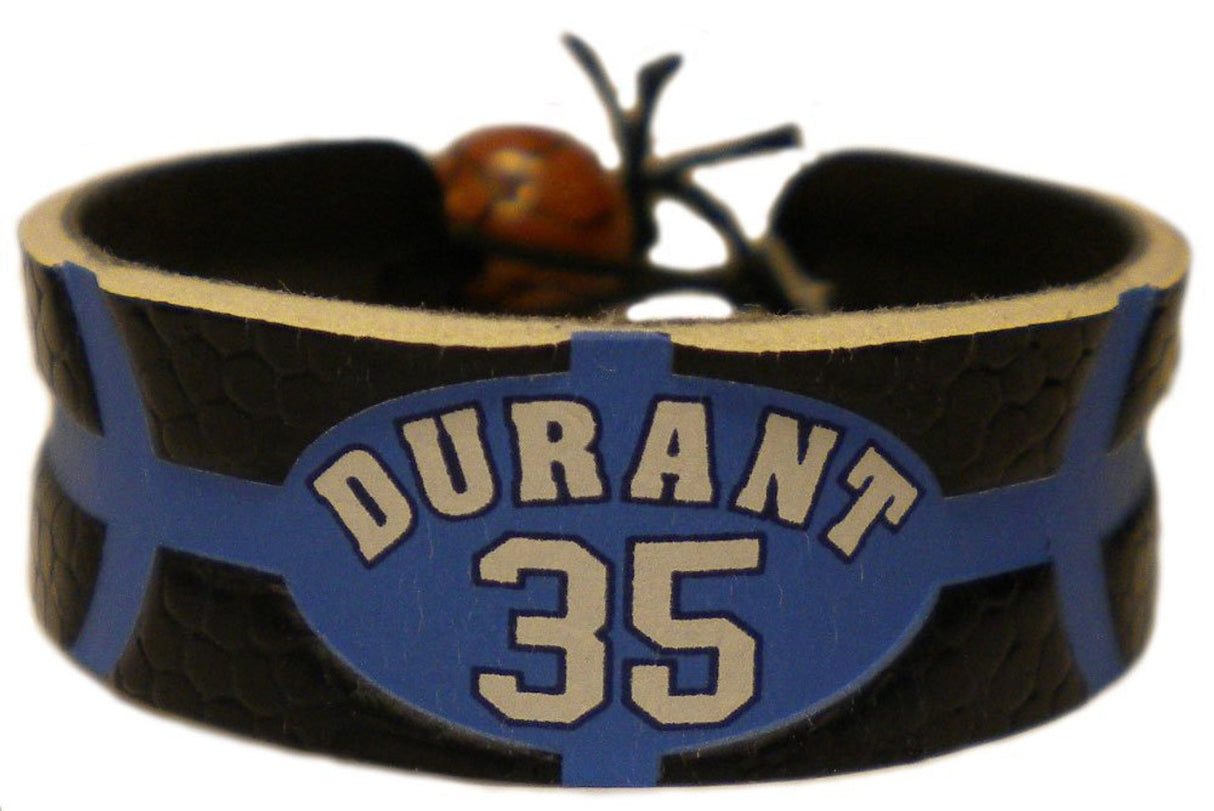 Gamewear Oklahoma City Thunder Team Color Kevin Durant Basketball Bracelet Fan Gear NBA Oklahoma City Thunder