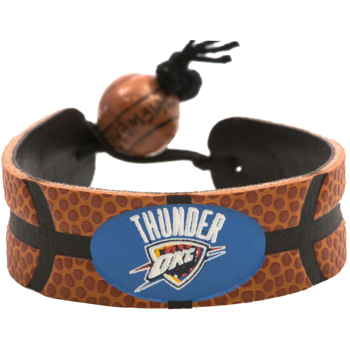 Gamewear Oklahoma City Thunder Classic Basketball Bracelet Fan Gear NBA Oklahoma City Thunder
