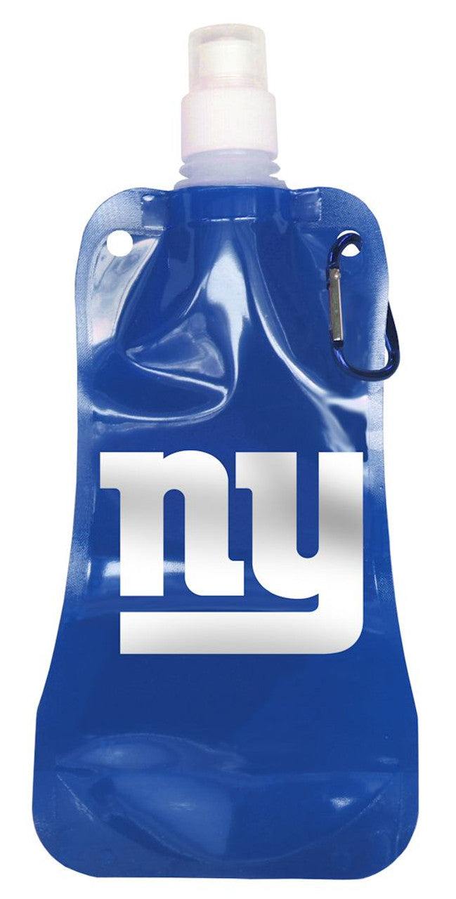 BOELTER New York Giants 16oz Foldable Water Bottle Fan Gear NFL New York Giants