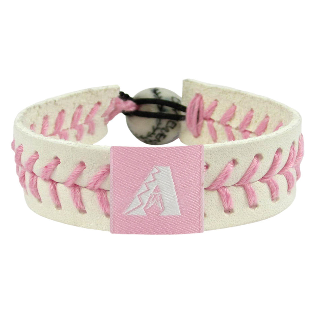 Gamewear Arizona Diamondbacks Pink Baseball Bracelet Fan Gear MLB Arizona Diamondbacks