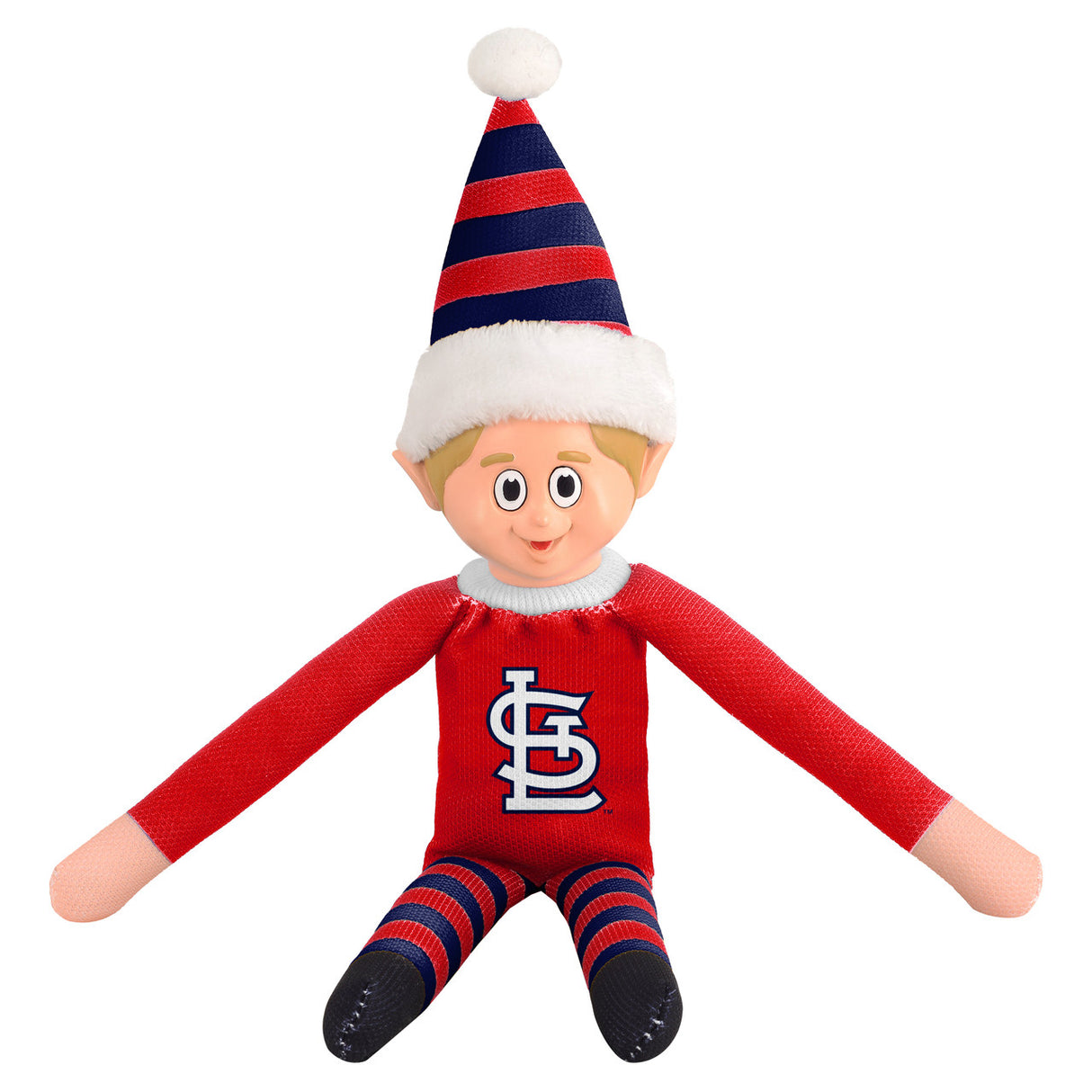Forever Collectibles St. Louis Cardinals Plush Elf Fan Gear MLB St. Louis Cardinals