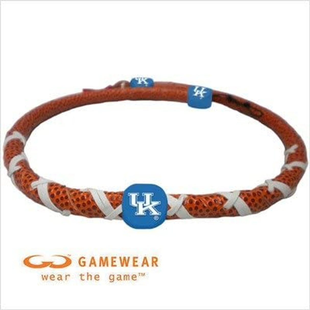 Gamewear Kentucky Wildcats Spiral Football Necklace Fan Gear NCAA Kentucky Wildcats