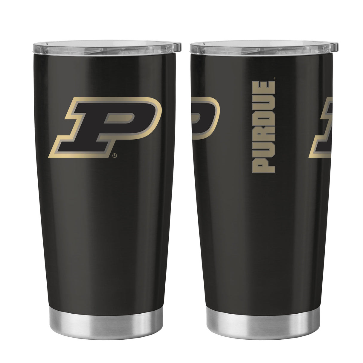 BOELTER Purdue Boilermakers Black 20oz Ultra Travel Tumbler Fan Gear NCAA Purdue Boilermakers