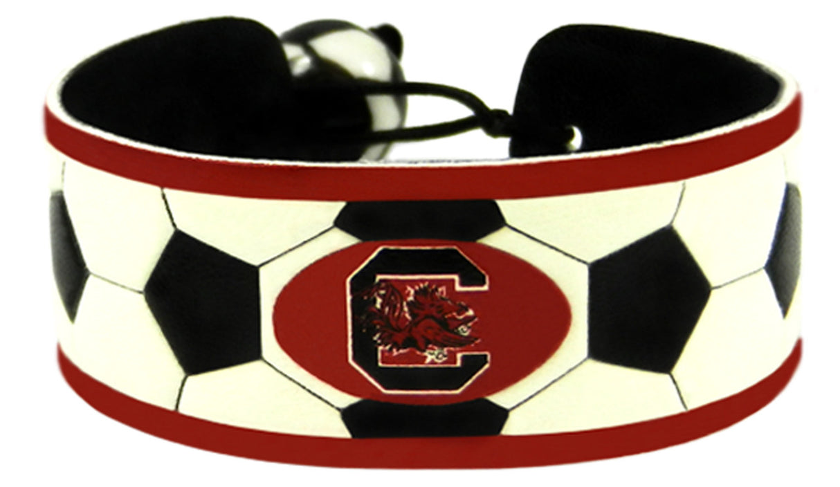Gamewear South Carolina Gamecocks Classic Soccer Bracelet Fan Gear NCAA South Carolina Gamecocks