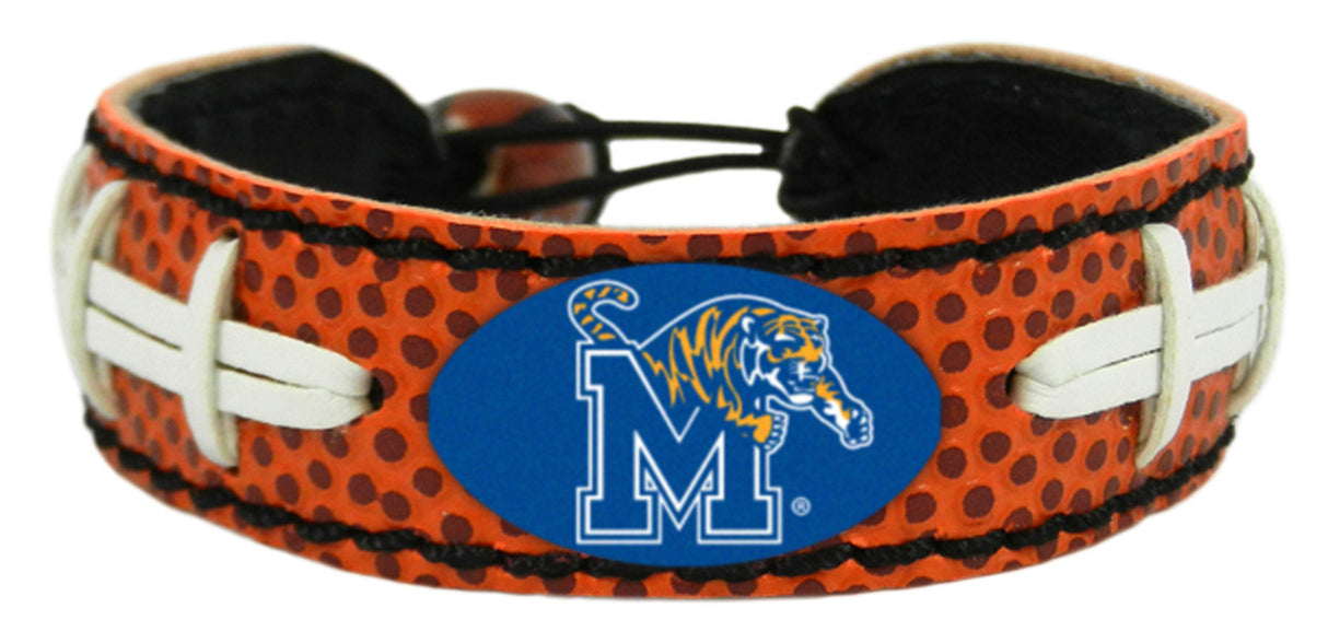Gamewear Memphis Tigers Classic Football Bracelet Fan Gear NCAA Memphis Tigers