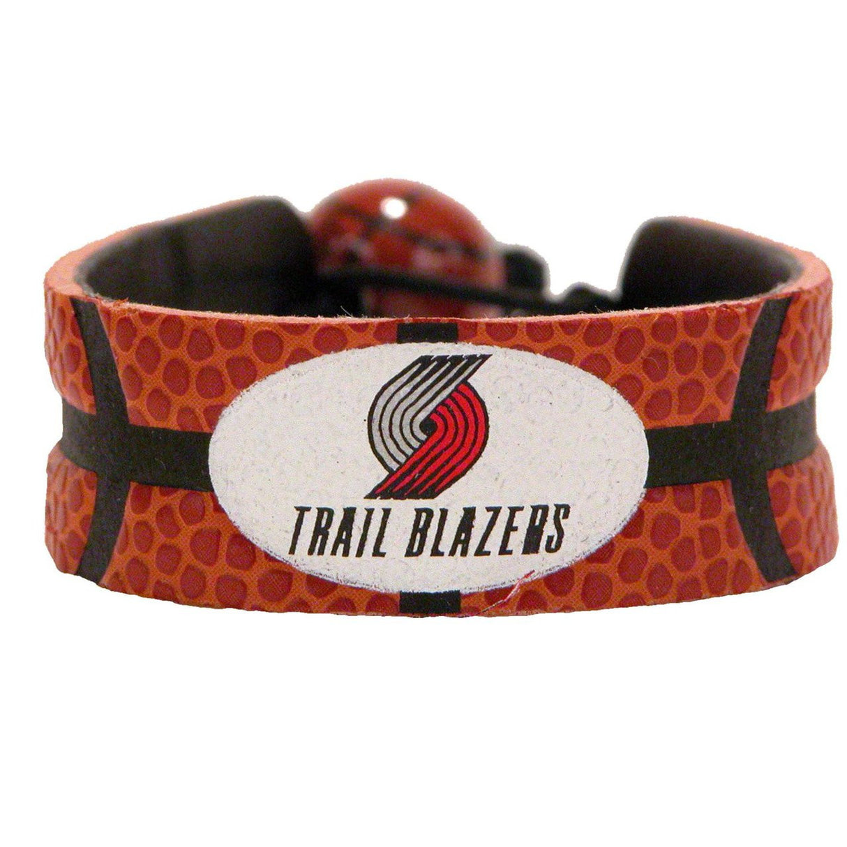 Gamewear Portland Trail Blazers Classic Basketball Bracelet Fan Gear NBA Portland Trail Blazers