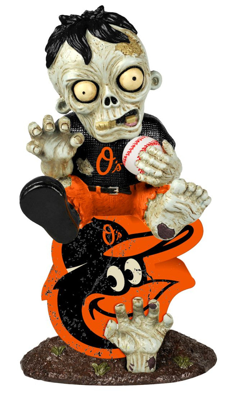Forever Collectibles Baltimore Orioles Zombie On Logo Figurine Fan Gear MLB Baltimore Orioles