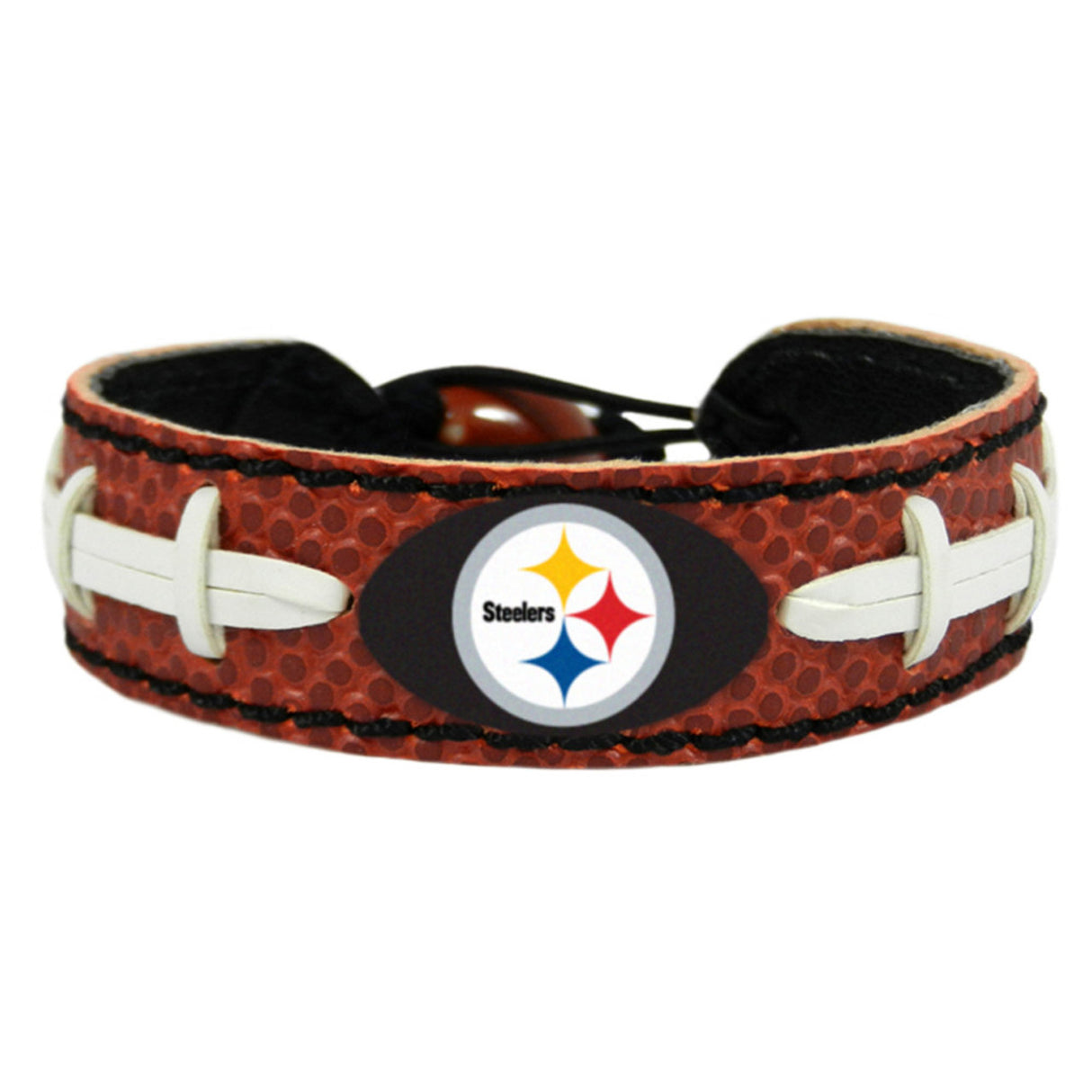 Gamewear Pittsburgh Steelers Classic Football Bracelet Fan Gear NFL Pittsburgh Steelers
