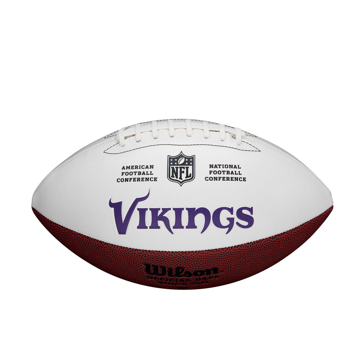 Wilson Minnesota Vikings Full Size Autographable Football Fan Gear NFL Minnesota Vikings