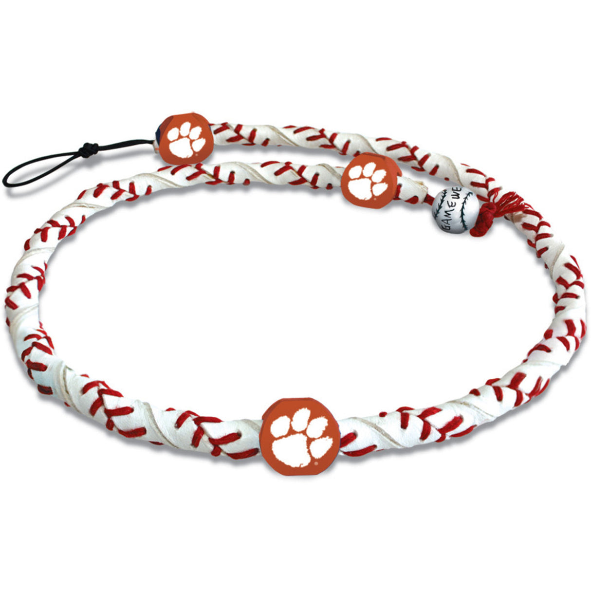 Gamewear Clemson Tigers Frozen Rope Classic Baseball Necklace Fan Gear NCAA Clemson Tigers