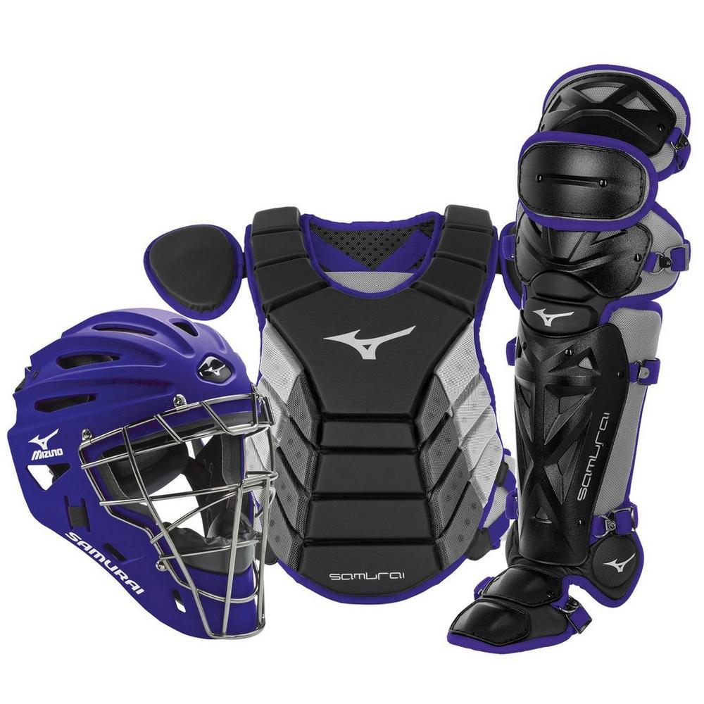 Mizuno Samurai Youth 14" Baseball Boxed Catcher's Gear Set Baseball Catcher's Protective Equipment All