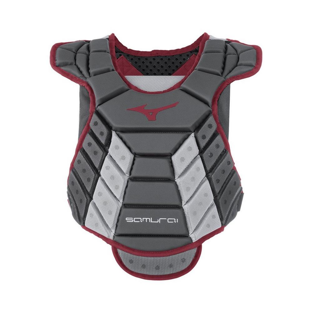 Mizuno Samurai Women's Fastpitch Softball Chest Protector 14'' Softball Catcher's Protective Equipment All