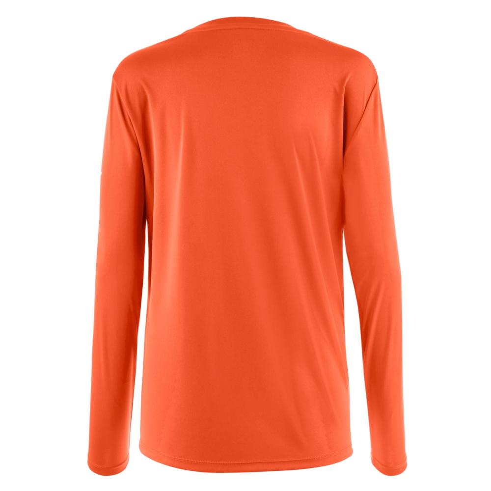 Women's Mizuno Long Sleeve Tee Womens Apparel Shirts & Tops