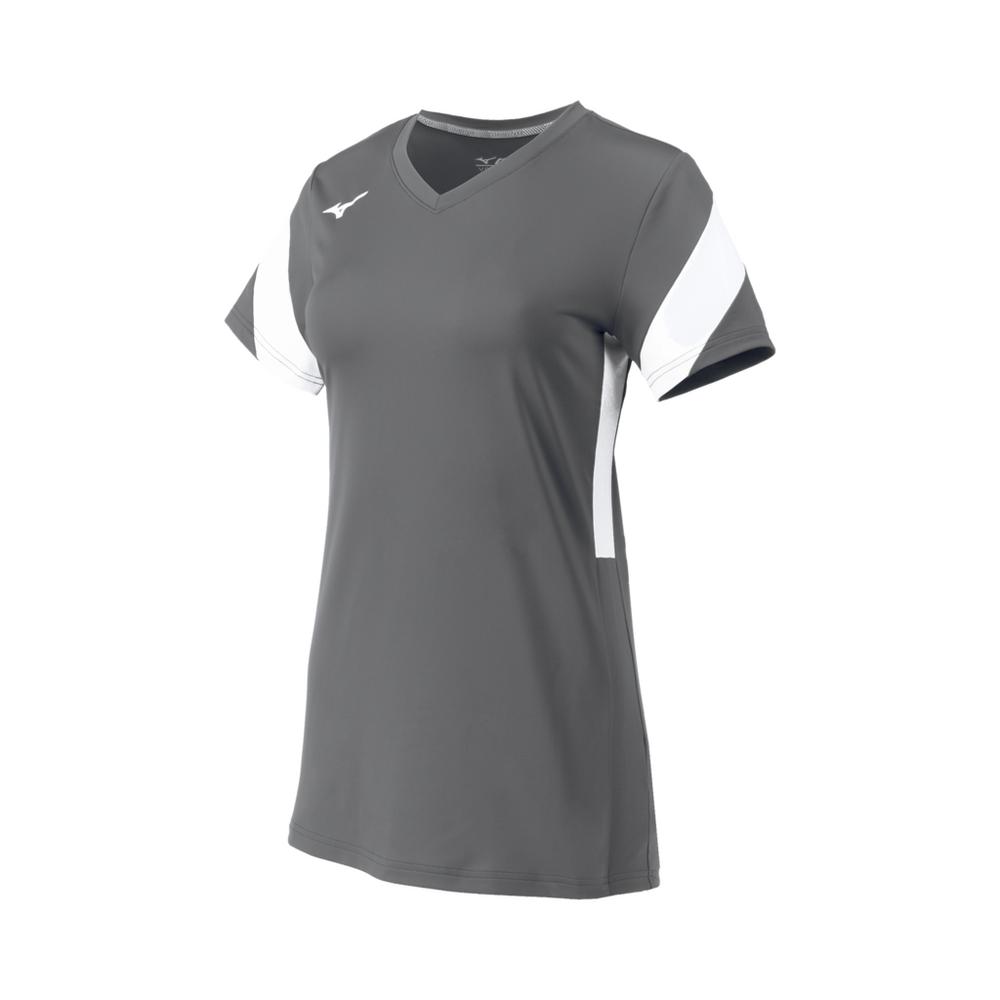Mizuno Women's Balboa 6 Short Sleeve Volleyball Jersey Volleyball Apparel All