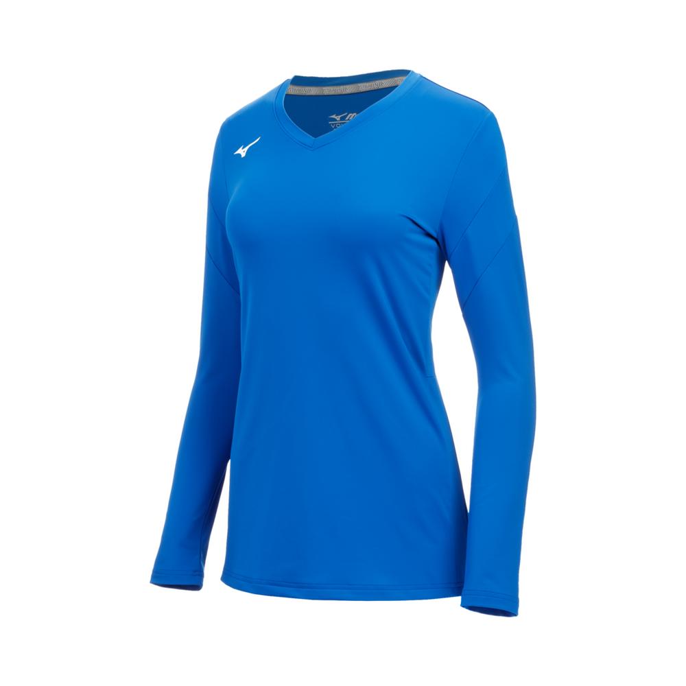 Mizuno Women's Balboa 6 Long Sleeve Volleyball Jersey Volleyball Apparel All