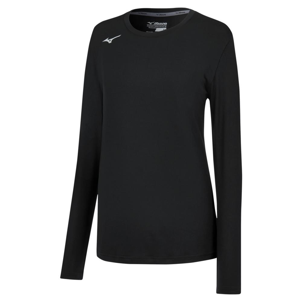 Mizuno Women's Long Sleeve Attack Tee Volleyball Apparel All