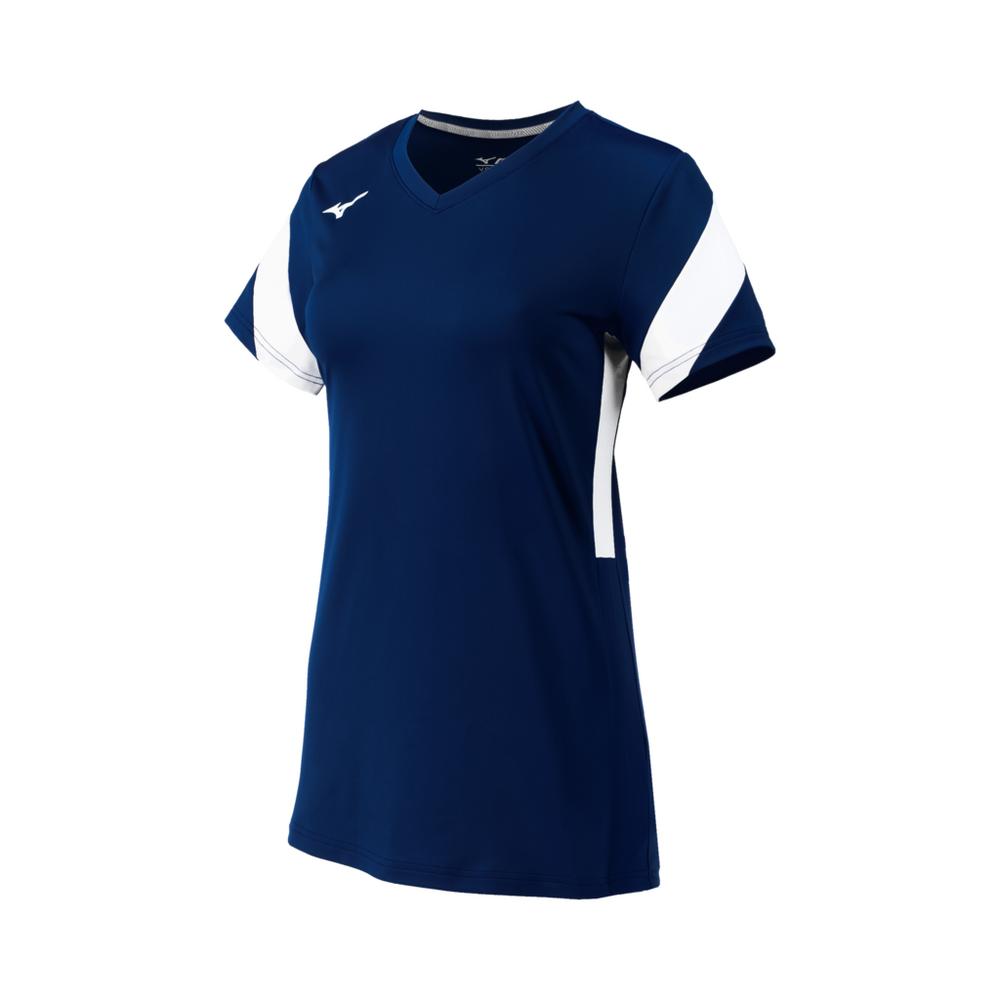 Mizuno Women's Balboa 6 Short Sleeve Volleyball Jersey Volleyball Apparel All