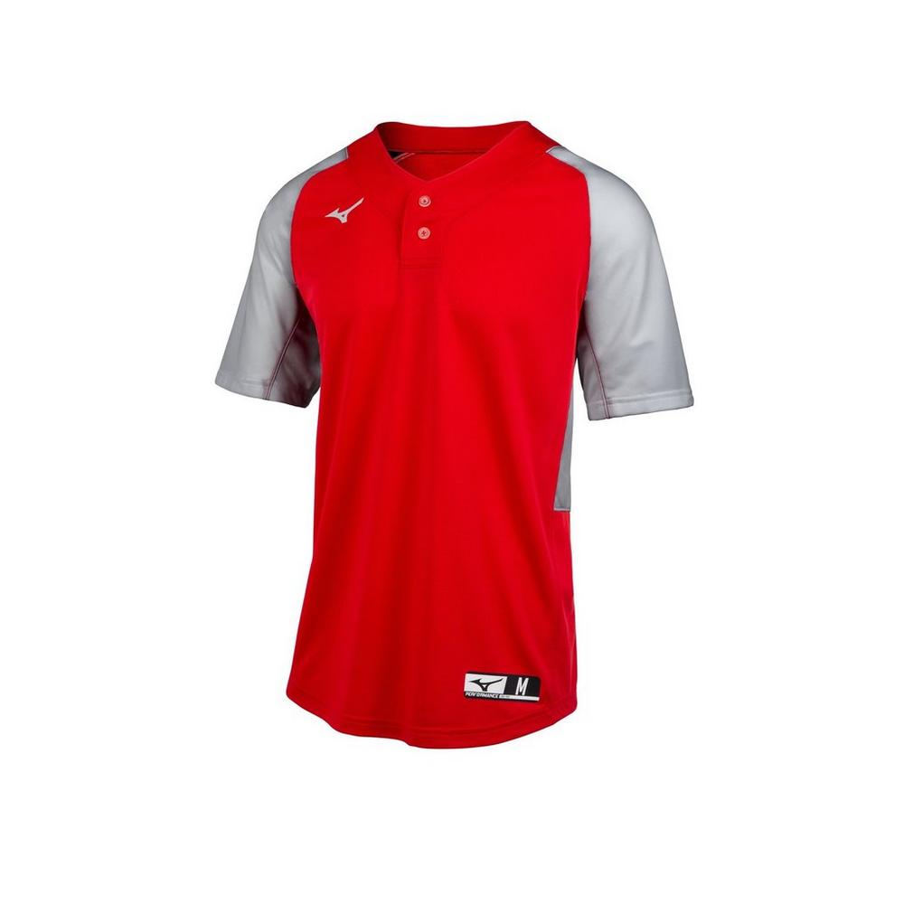 Mizuno Aerolite 2-Button Baseball Jersey Baseball Jerseys Adult