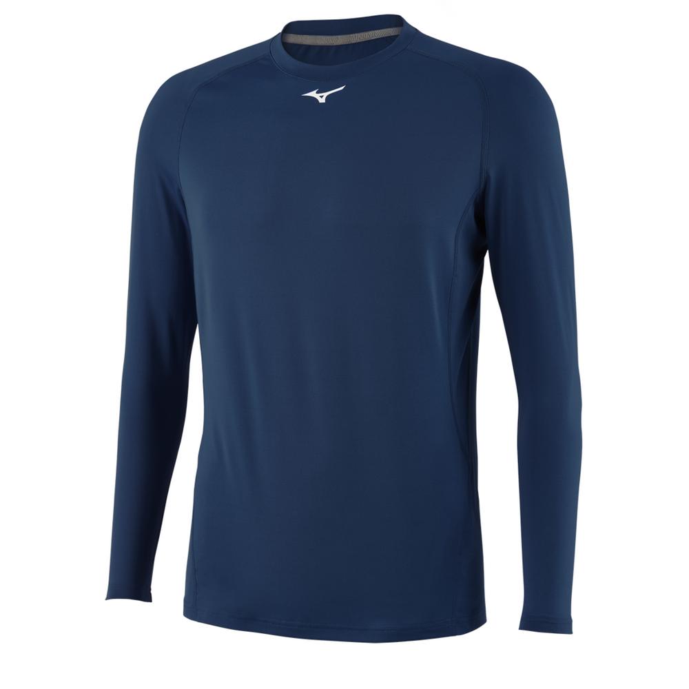 Mizuno Men's Long Sleeve Compression Top Mens Apparel Shirts & Tops