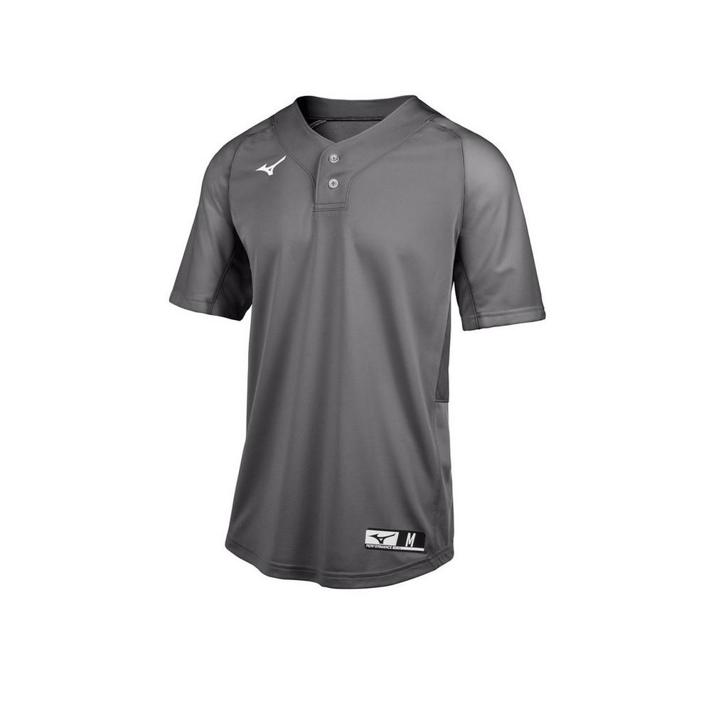 Mizuno Aerolite 2-Button Baseball Jersey Baseball Jerseys Adult