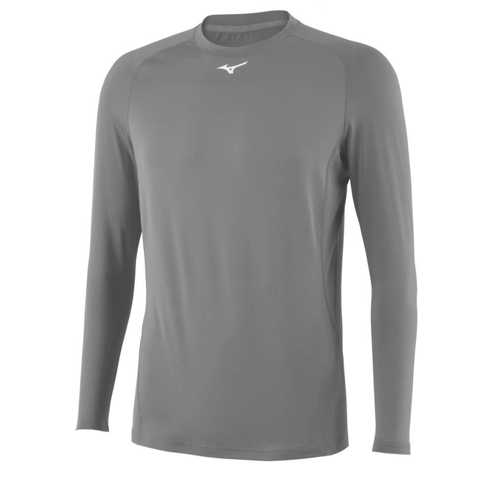 Mizuno Men's Long Sleeve Compression Top Mens Apparel Shirts & Tops