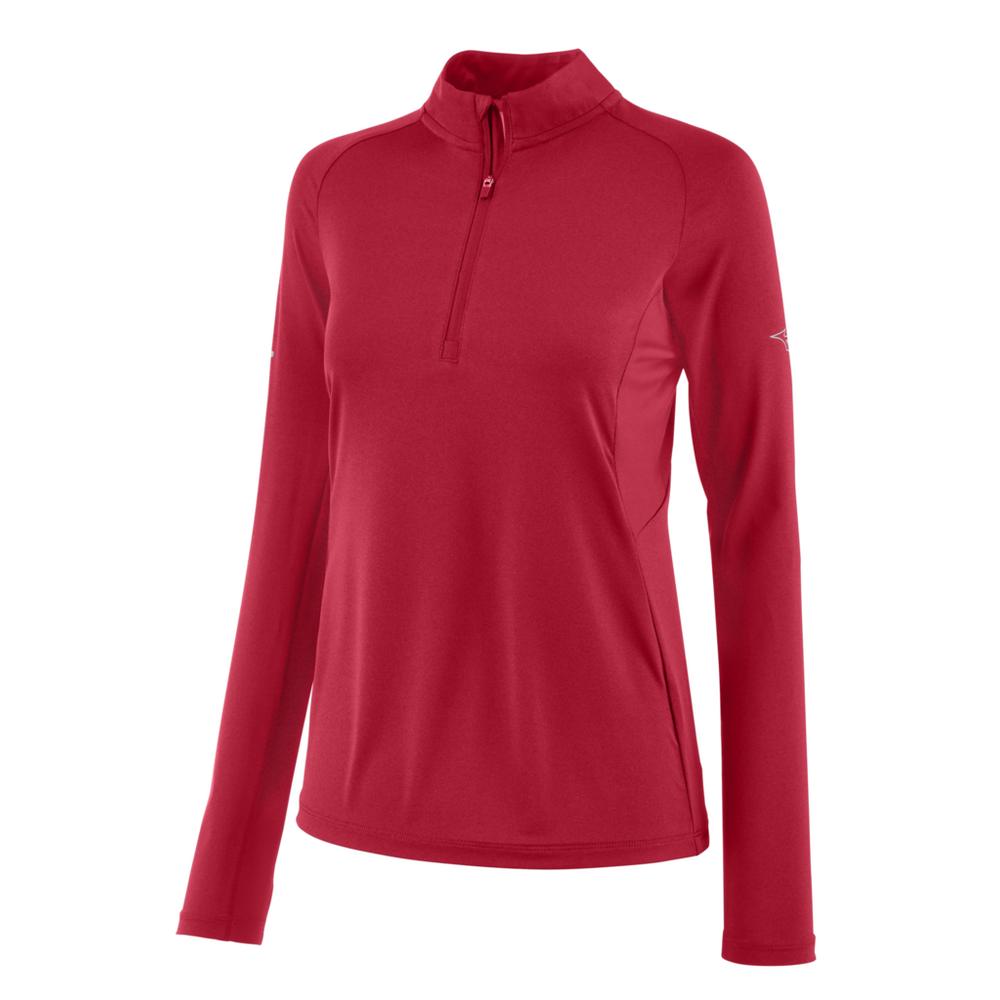 Women's Mizuno Performance 1/4 Zip Womens Apparel Sweatshirts & Fleece