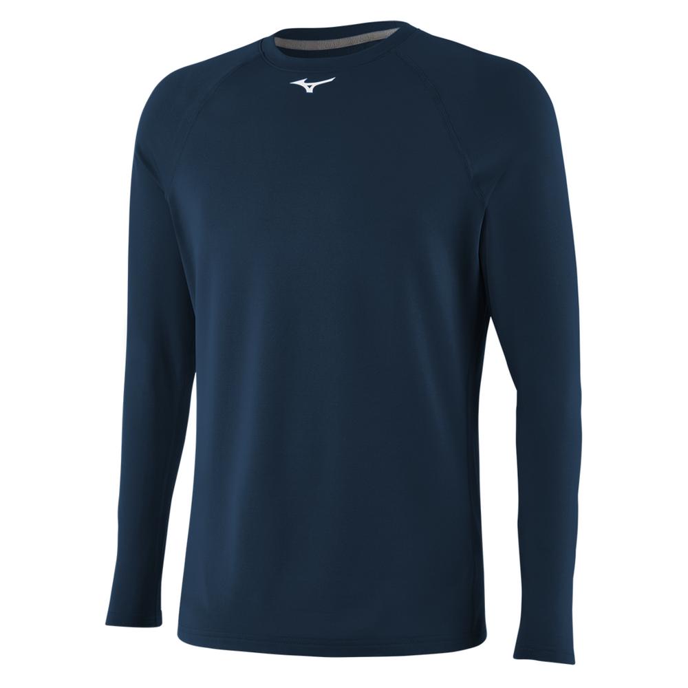 Mizuno Youth Thermo Compression Long Sleeve Youth Apparel Shirts & Tops