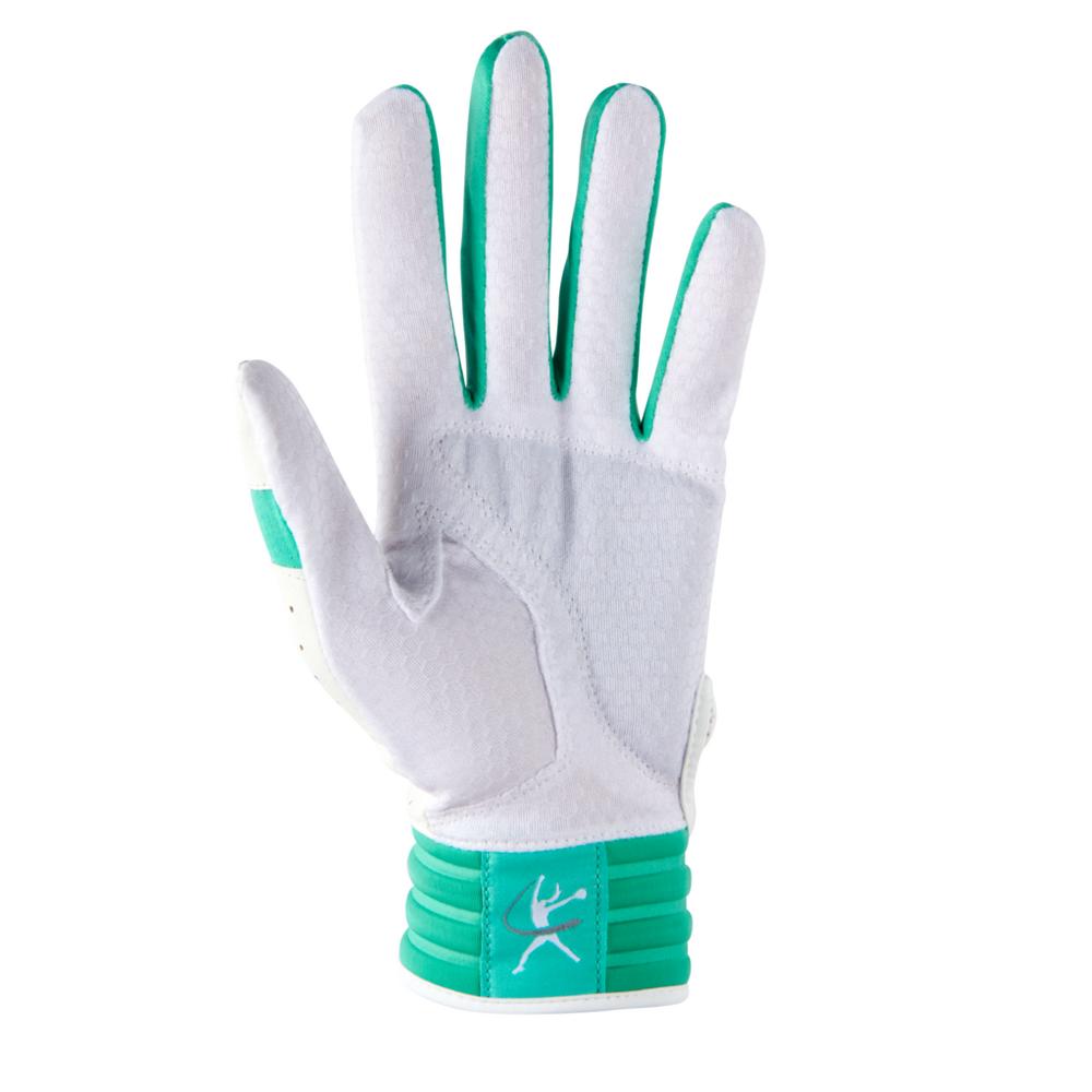 Mizuno Finch Women's Softball Padded Batting Glove Softball Batting Gloves All