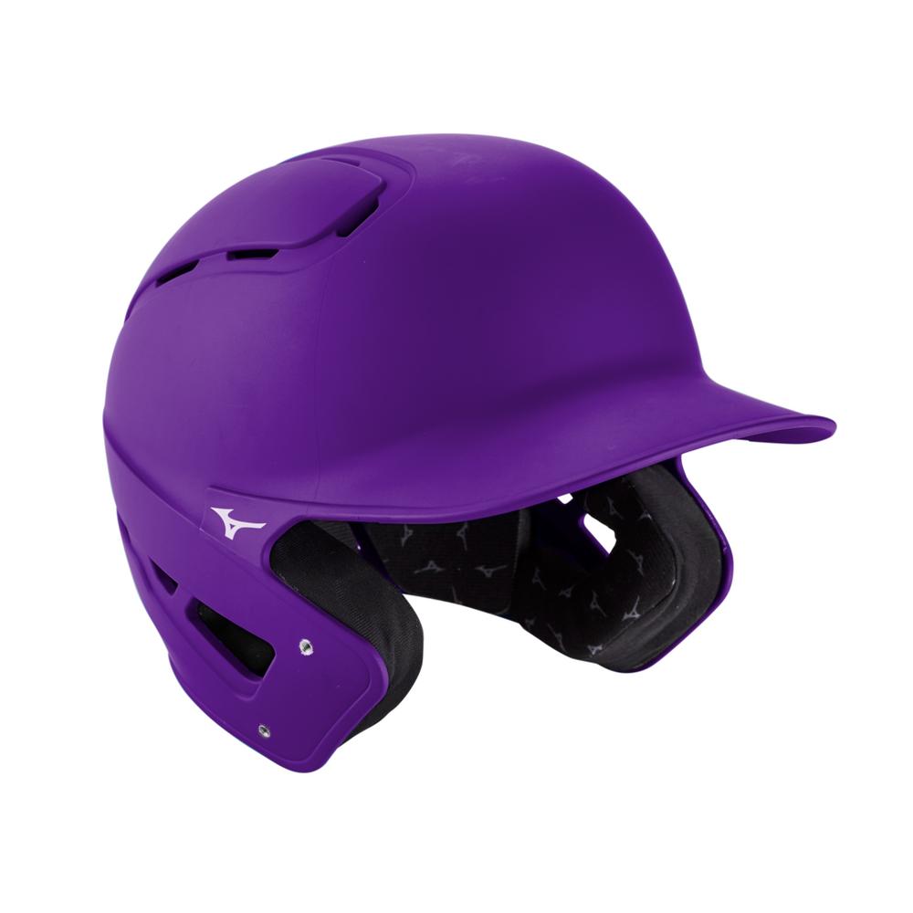 Mizuno B6 Baseball Batting Helmet - Solid Color Baseball Batting Helmets All