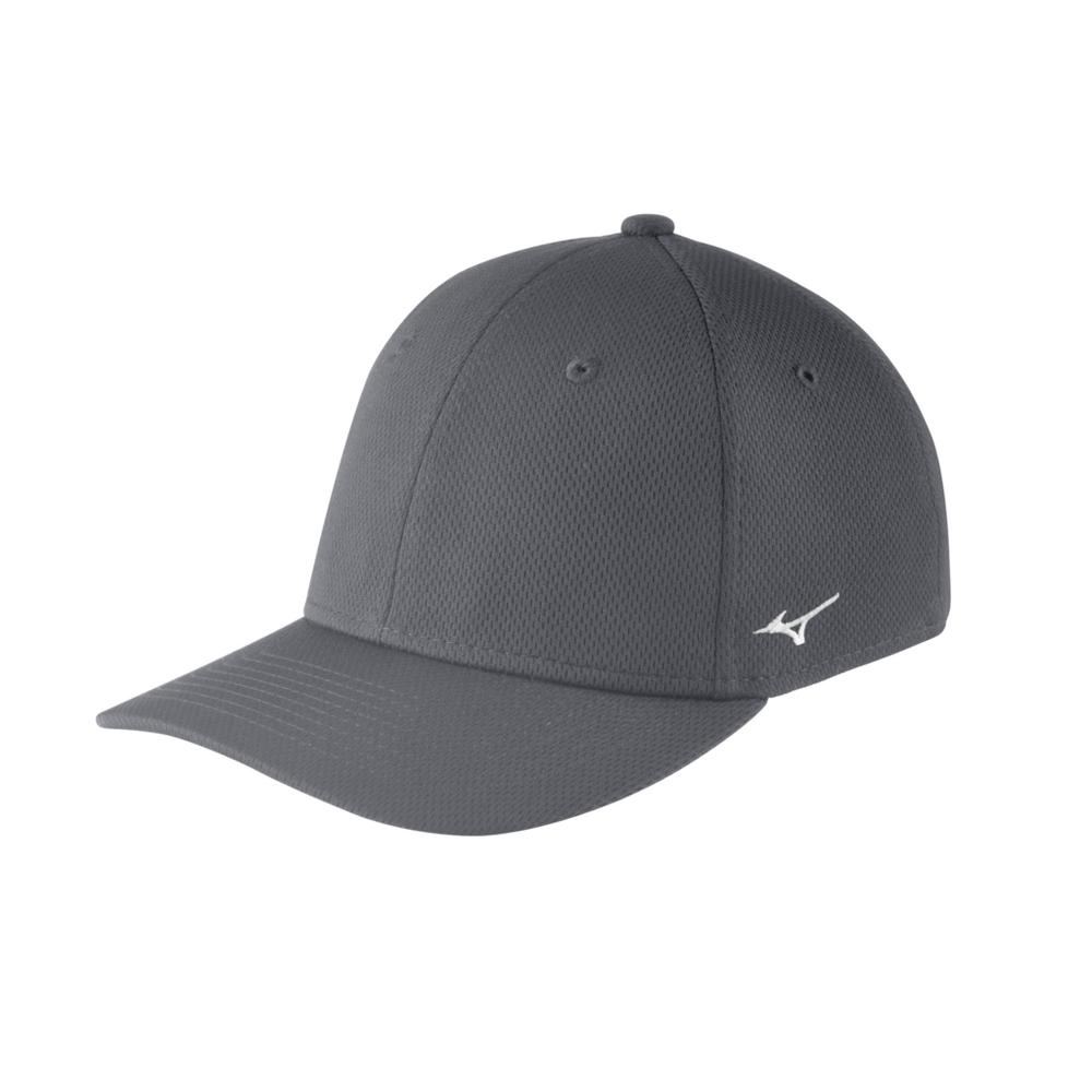 Mizuno Stretch Fitted Team Hat Unisex Accessories Hats & Caps