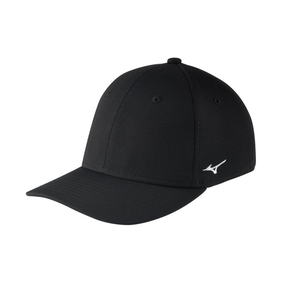 Mizuno Stretch Fitted Team Hat Unisex Accessories Hats & Caps