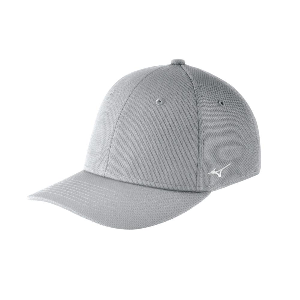 Mizuno Stretch Fitted Team Hat Unisex Accessories Hats & Caps