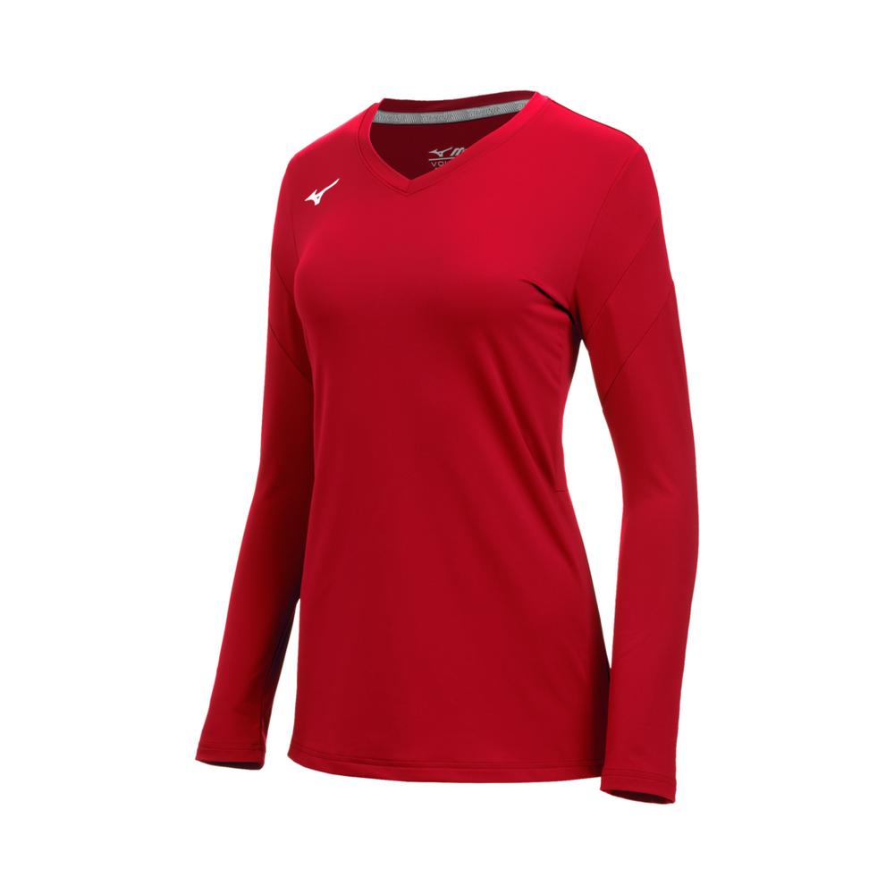 Mizuno Youth Balboa 6 Long Sleeve Volleyball Jersey Volleyball Apparel All