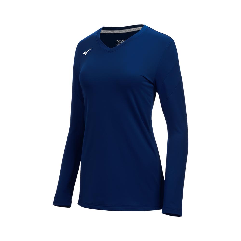 Mizuno Youth Balboa 6 Long Sleeve Volleyball Jersey Volleyball Apparel All