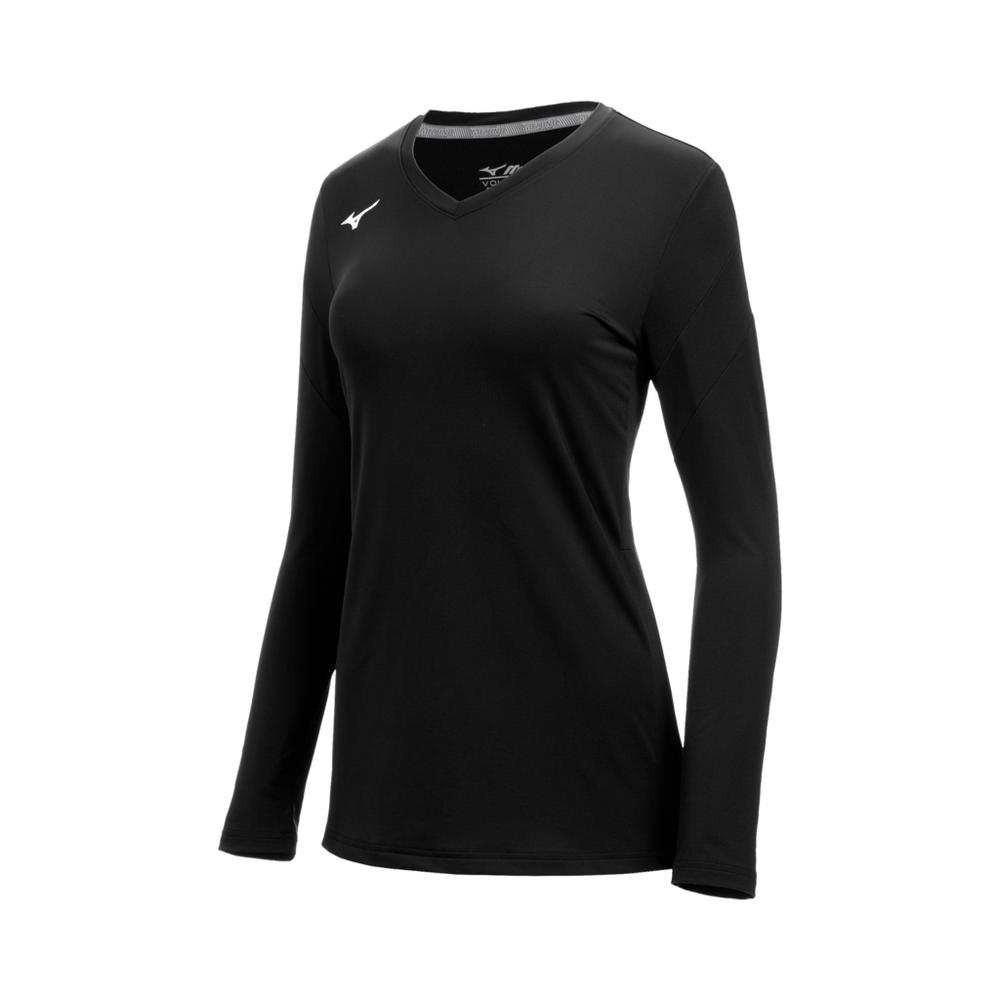 Mizuno Youth Balboa 6 Long Sleeve Volleyball Jersey Volleyball Apparel All