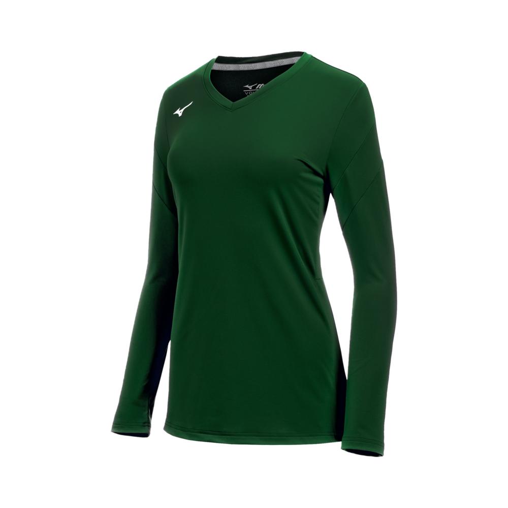 Mizuno Youth Balboa 6 Long Sleeve Volleyball Jersey Volleyball Apparel All