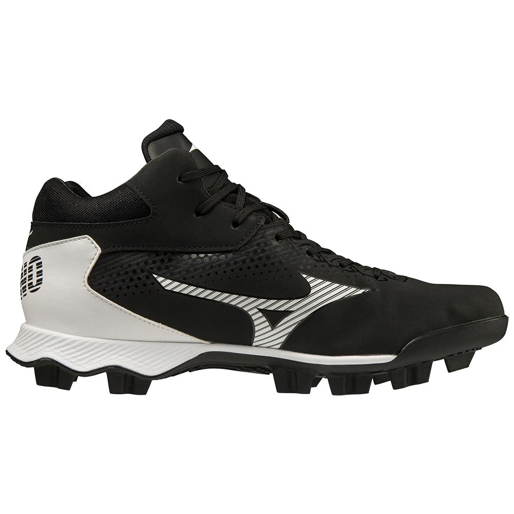 Mizuno Wave Lightrevo TPU Men's Molded Mid Baseball Cleat Baseball Footwear Adult