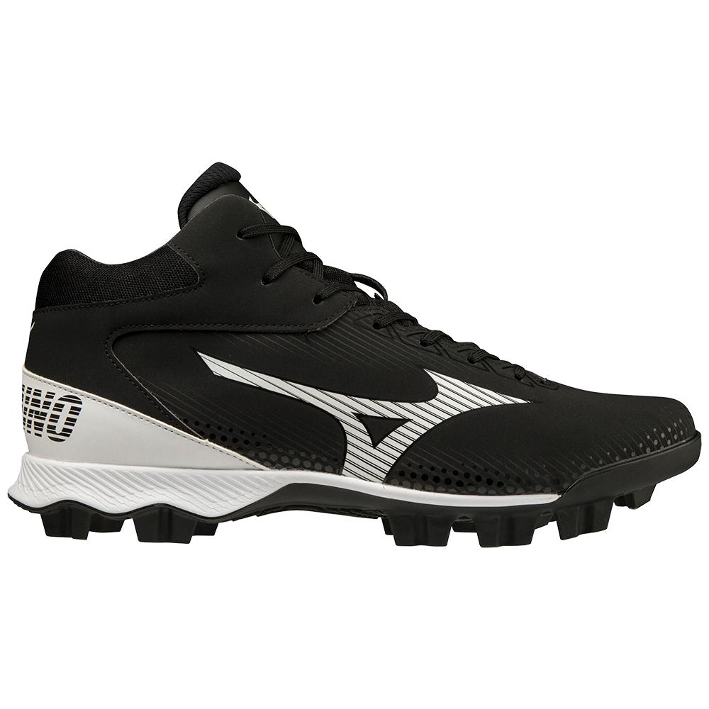 Mizuno Wave Lightrevo TPU Men's Molded Mid Baseball Cleat Baseball Footwear Adult