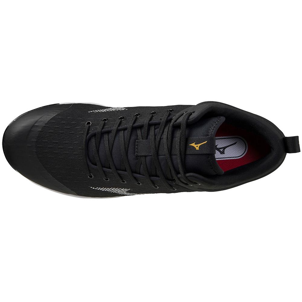 Mizuno Dominant 4 Mid Men's Metal Baseball Cleat Baseball Footwear Adult