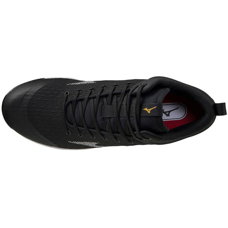 Mizuno Dominant 4 Mid Men's Metal Baseball Cleat Baseball Footwear Adult