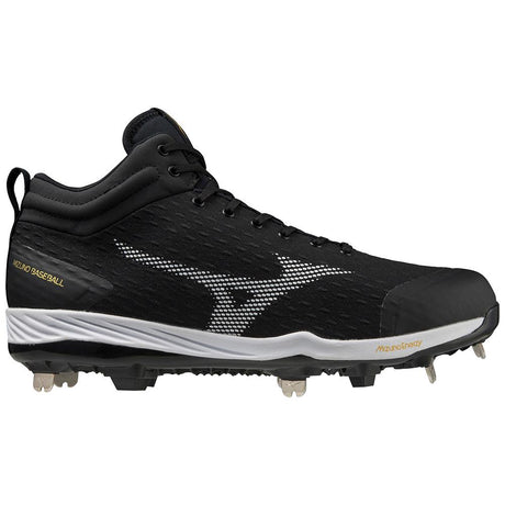 Mizuno Dominant 4 Mid Men's Metal Baseball Cleat Baseball Footwear Adult
