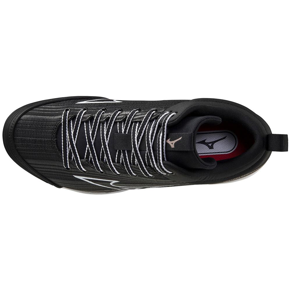 Mizuno Sweep 6 Mid Women's Metal Softball Cleat Softball Footwear All