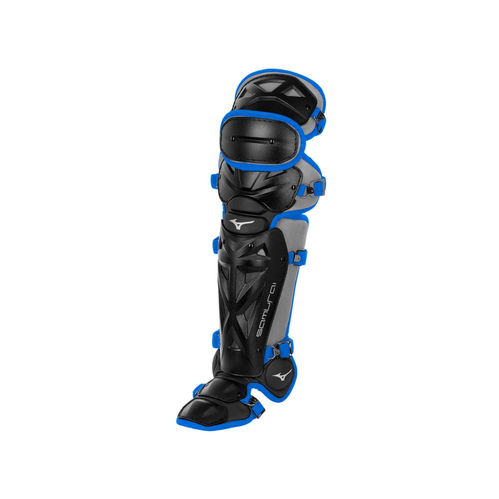 Mizuno Samurai Youth Baseball Shin Guards 14.5" Baseball Catcher's Protective Equipment All